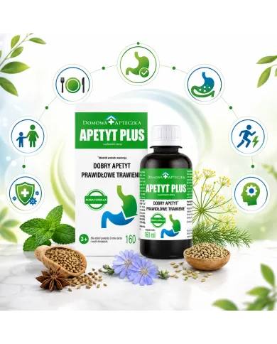 Apetyt Plus – na brak apetytu u dzieci i dorosłych