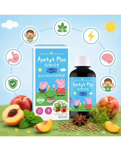 Apetyt Plus Junior – syrop na apetyt dla dzieci