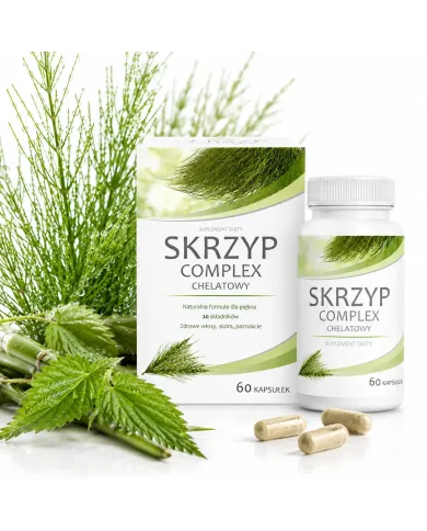 Skrzyp Complex Chelatowy – zdrowe włosy, skóra i paznokcie