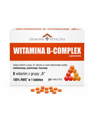 Witamina B-Complex – kompleks witamin z grupy B w tabletkach