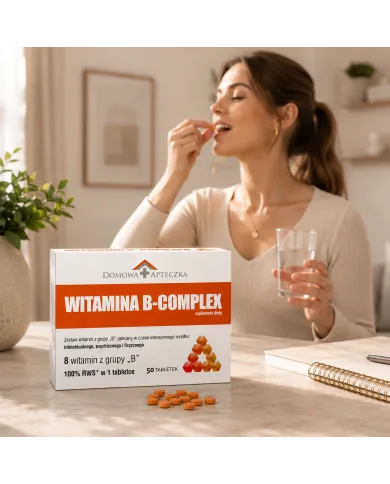 Witamina B-Complex – kompleks witamin z grupy B w tabletkach