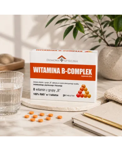 Witamina B-Complex – kompleks witamin z grupy B w tabletkach