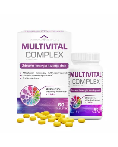 Multivital Complex – 18 witamin i minerałów + luteina