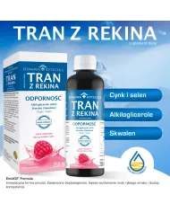 Tran z rekina malinowy 250 ml – zestaw 2 szt.
