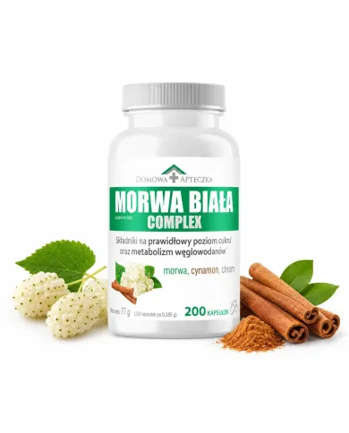 Morwa Biała Complex – zestaw 2 szt. na poziom cukru
