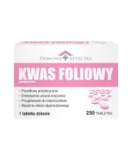 Kwas foliowy 400 mcg – zestaw 2x 250 tabletek