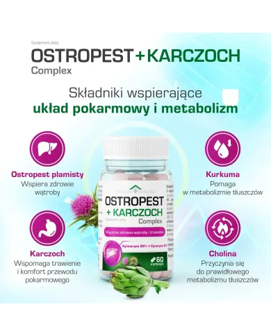 Ostropest i Karczoch Complex – zestaw 2 szt.