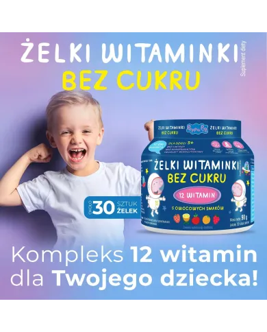 Multiomega 3 Junior + Żelki bez cukru – zestaw