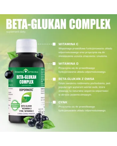 Beta-glukan Complex – zestaw 2x 150 ml na odporność