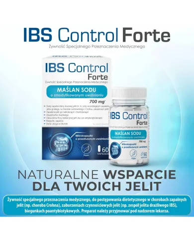 IBS Control Forte – zestaw 2x 60 kapsułek
