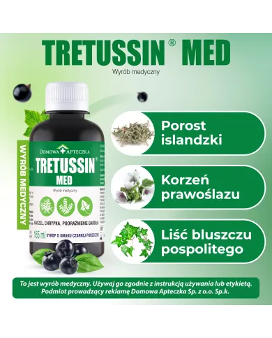 Tretussin Med 165 ml – zestaw 2 szt. na kaszel