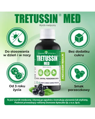 Tretussin Med 165 ml – zestaw 2 szt. na kaszel