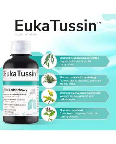 EukaTussin syrop – zestaw 2x 165 ml na kaszel
