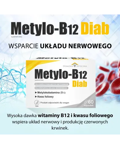 Metylo-B12 Diab – zestaw 2x 60 kapsułek