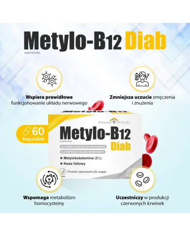 Metylo-B12 Diab – zestaw 2x 60 kapsułek