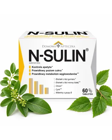 N-SULIN – zestaw 2 szt. na poziom cukru we krwi