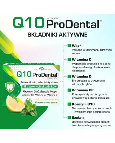 Q10 ProDental – zestaw 2 szt. na zdrowe dziąsła