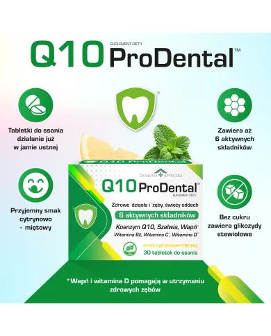 Q10 ProDental – zestaw 2 szt. na zdrowe dziąsła