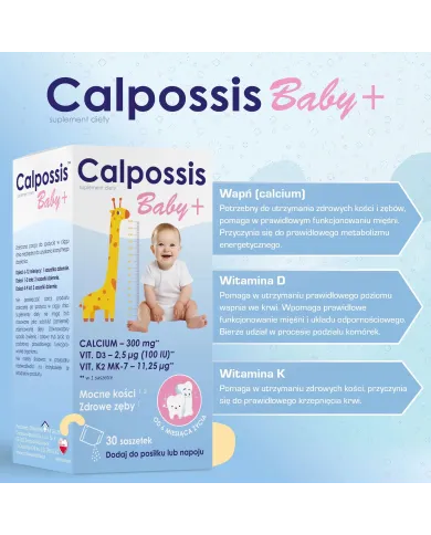 Calpossis Baby+ – zestaw 2 szt. od 6. miesiąca