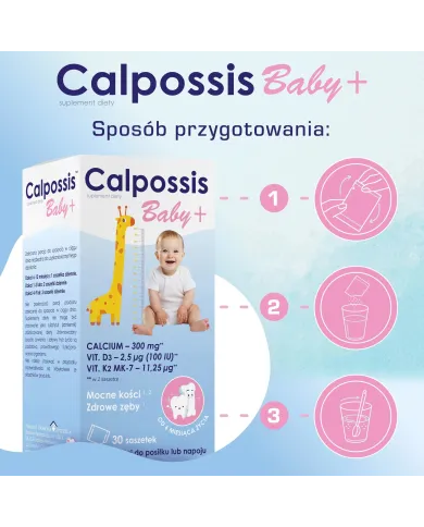 Calpossis Baby+ – zestaw 2 szt. od 6. miesiąca