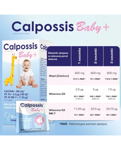 Calpossis Baby+ – zestaw 2 szt. od 6. miesiąca