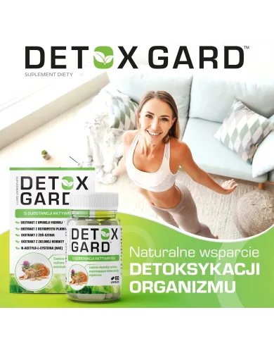 Ostropest i Karczoch + Detox Gard – zestaw
