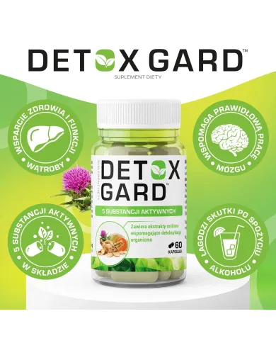 Ostropest i Karczoch + Detox Gard – zestaw