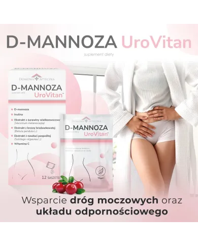 D-Mannoza + Żurawina UroVitan – zestaw