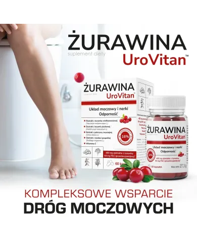 D-Mannoza + Żurawina UroVitan – zestaw
