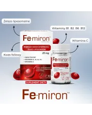 Fe-miron – zestaw 2 szt. żelazo liposomalne