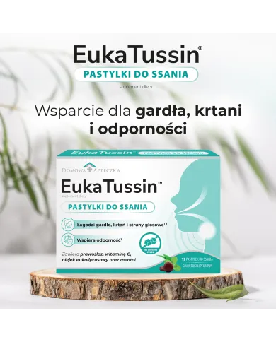 EukaTussin Pastylki 2x – zestaw | Domowa Apteczka