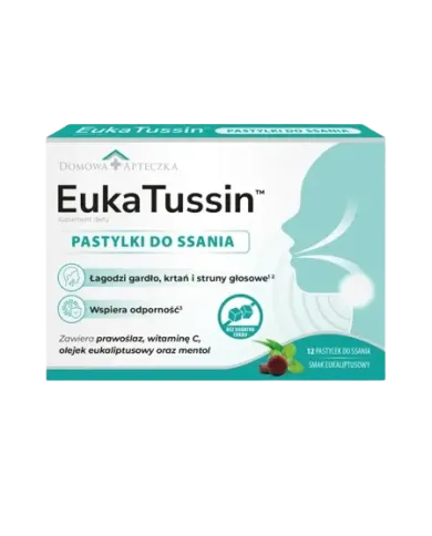 EukaTussin Pastylki 2x – zestaw | Domowa Apteczka