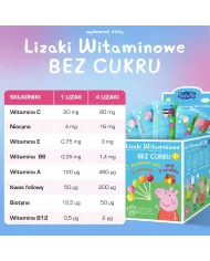 Lizaki Witaminowe bez cukru – zestaw