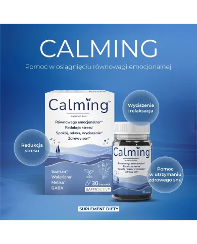Zestaw na sen i stres: Calming + 2× Sen Żelki – prezent