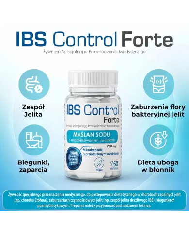 Detox i regeneracja: 2× IBS Control Forte + Detox Gard