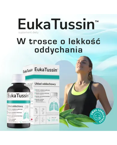 Zestaw EukaTussin: syrop + pastylki na gardło i oddech