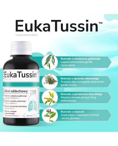 EukaTussin syrop – na kaszel mokry z eukaliptusem