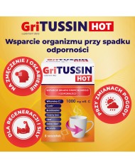 GriTussin Hot – gorący napój na przeziębienie i grypę