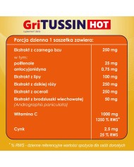 GriTussin Hot – gorący napój na przeziębienie i grypę