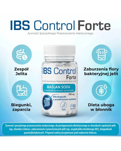 IBS Control Forte – wsparcie przy jelicie drażliwym