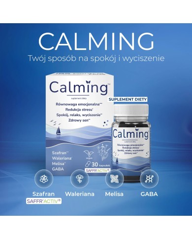 Calming – kapsułki na uspokojenie ze szafranem | Outlet