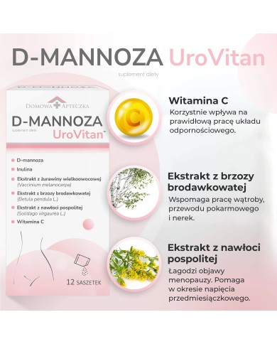 D-Mannoza UroVitan 6000 mg – wsparcie układu moczowego