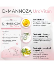 D-Mannoza UroVitan 6000 mg – wsparcie układu moczowego
