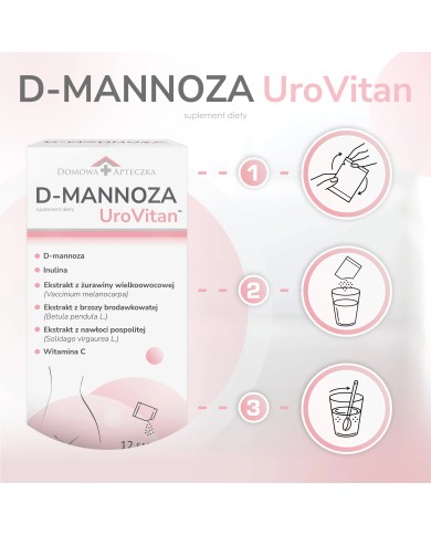D-Mannoza UroVitan 6000 mg – wsparcie układu moczowego