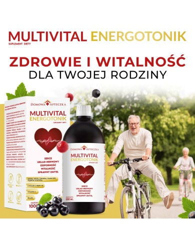 Multivital Energotonik – tonik z 15 witaminami i minerałami