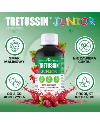 Tretussin Junior – syrop na kaszel dla dzieci