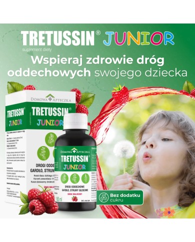 Tretussin Junior – syrop na kaszel dla dzieci