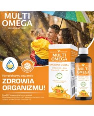 MultiOmega – kwasy omega 3-6-9 i 10 witamin w emulsji