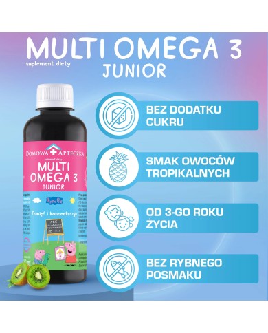 Multiomega 3 Junior – omega-3 DHA i EPA dla dzieci