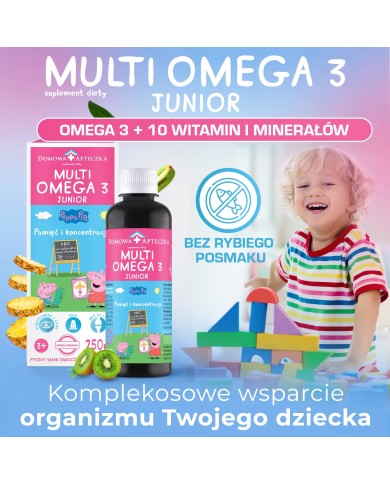 Multiomega 3 Junior – omega-3 DHA i EPA dla dzieci